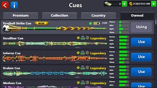 8 ball pool-Gameplay with FOOTBALL STRIKE CUE screenshot 1