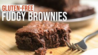 Gluten-free Fudgy Brownies