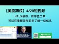 【美股期权】NFLX暴跌，有哪些工具可以在季报发布之前了解更多的信息