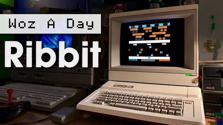 Ribbit | Playing Every Apple II Floppy E240 | nailbiting Frogger action