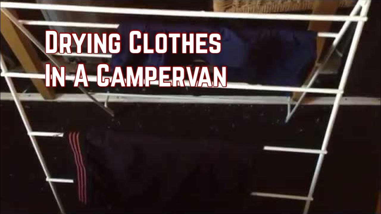 005 Vanlife VLOG Drying Clothes when Van Dwelling Parttime living