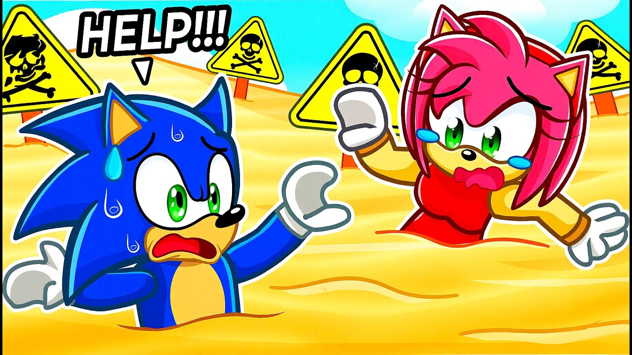 Trapped by QUICKSAND in Roblox!