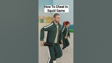 How To cheat In Squid Game 😂 #shorts