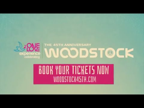 One Love Woodstock 45th Anniversary  -  Official Trailer