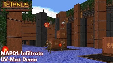 [Tetanus] MAP01: Infiltrate (UV-Max Demo)