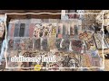 【ASMR】大量のコラージュ素材とインテリア雑貨を開封します♡stationery haul*vintage journal*激安通販サイト