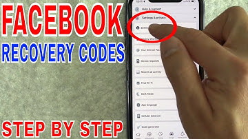 ✅ How To Find Facebook Recovery Codes 🔴