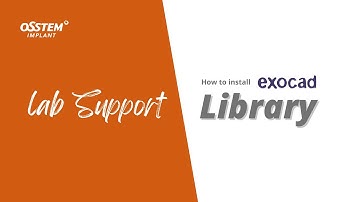 How to install exocad library-Osstem Implant
