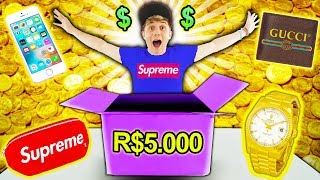 O QUE TEM NUMA CAIXA MISTERIOSA DE R$5.000 ? 📦