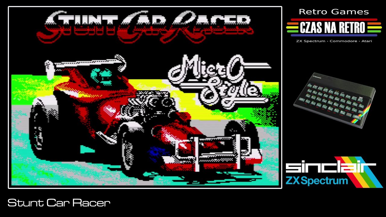 Stunt Car Racer (1989) - ZX Spectrum - YouTube
