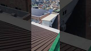 청주지붕공사- 주택 싱글지붕에 징크 시공 010 9033 0439 #청주지붕공사