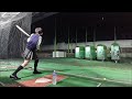 野球少女の夜のバッティングセンタールーティン Japanese girl batting #shorts #野球 #baseball #야구 #野球女子 #viral #jk