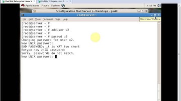 How to Configure Send Mail SErver in Red Hat Enterprise LInux -5
