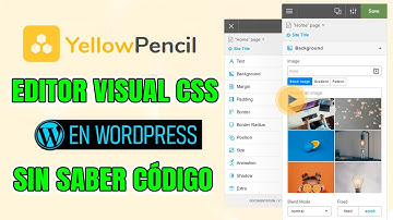 ⭐ YellowPencil | Editor Visual CSS para WordPress (sin saber código)
