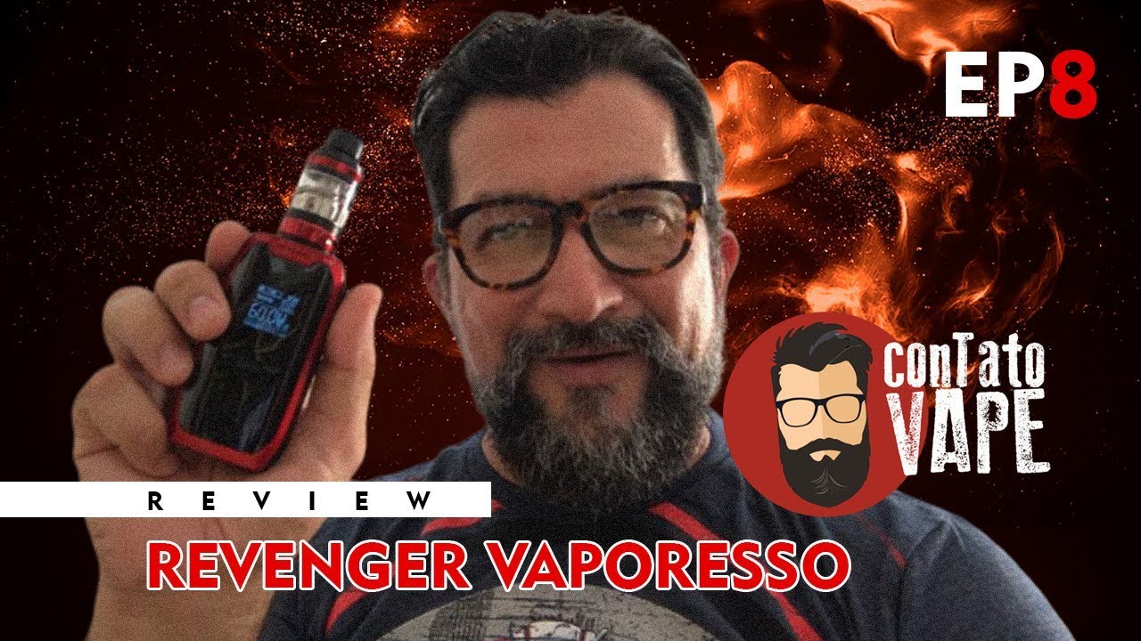 REVIEW REVENGER VAPORESSO EM PORTUGUES