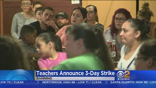 Teachers In Banning Launch Strike On First Day Of School