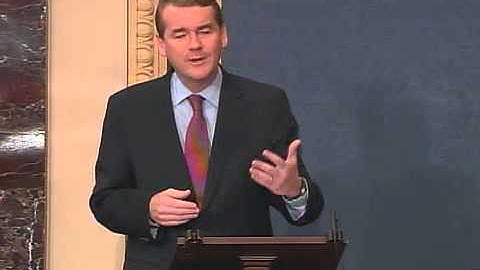 Sen. Michael Bennet Calls to End Shutdown - It