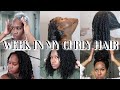 Week in my curly hair