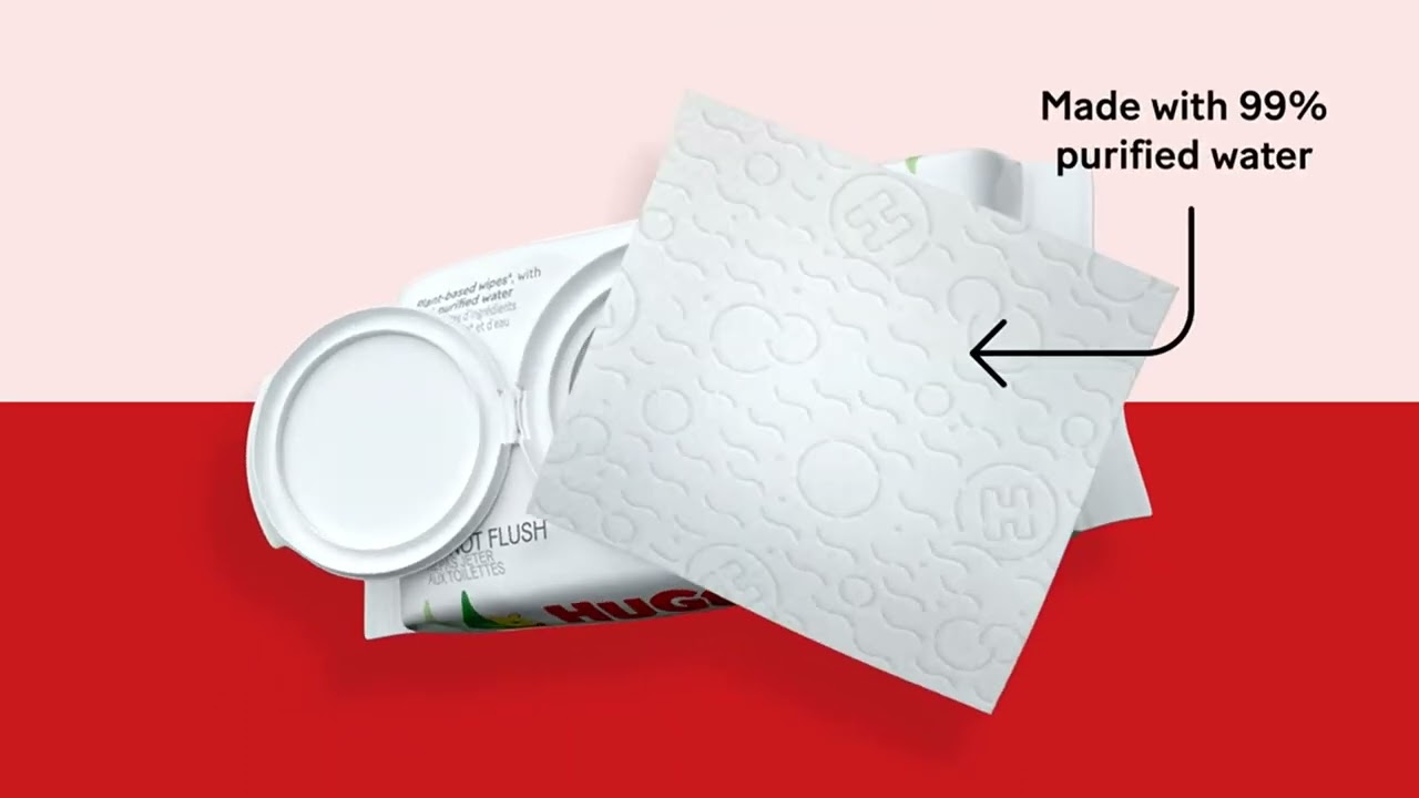 Baby Wipes, Huggies Natural Care Sensitive Baby Diaper Wipes, Unscented, Hypoallergenic, 12 Flip-Top