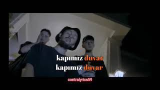 Contra X Timu322 X Cenko - Duvar (Nakarat Lyrics Video) Resimi