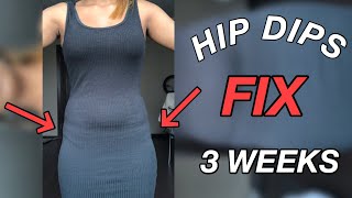 How I Got Rid Of My Hip Dips In 21 Days || Hanna Milly's Workouts