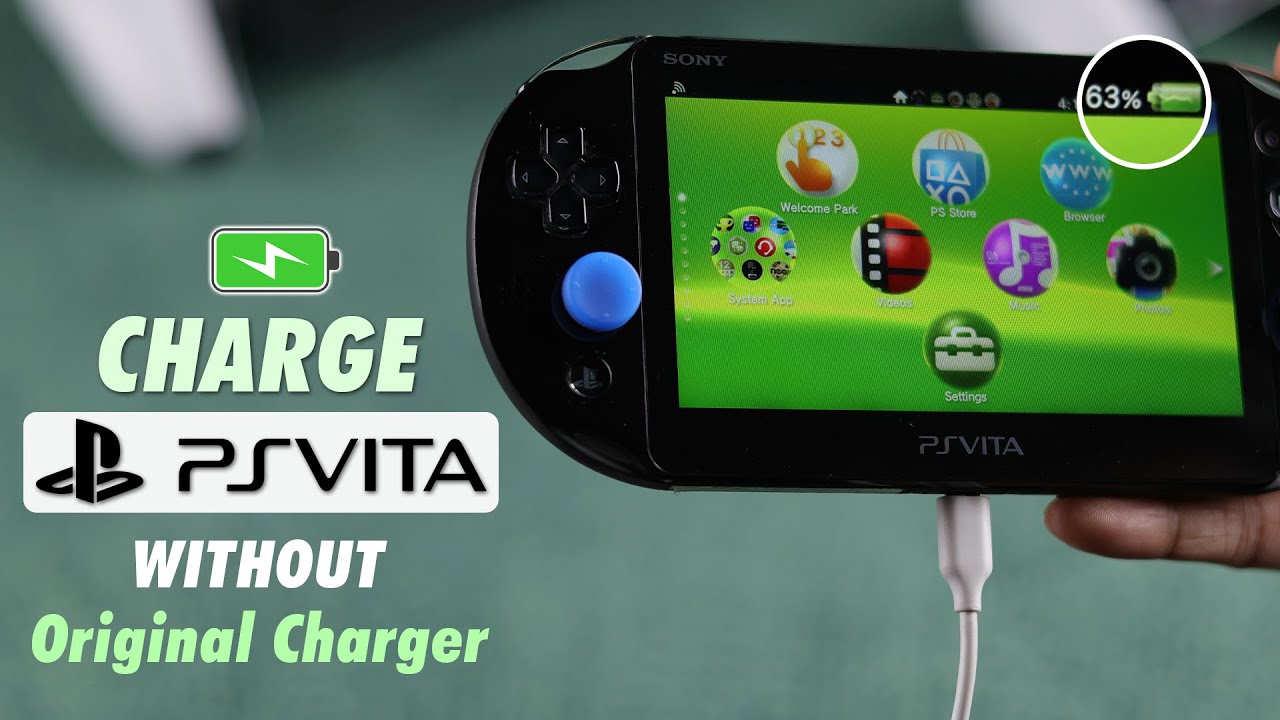 How to Charge PS Vita Without Original Charger – 2025 - YouTube