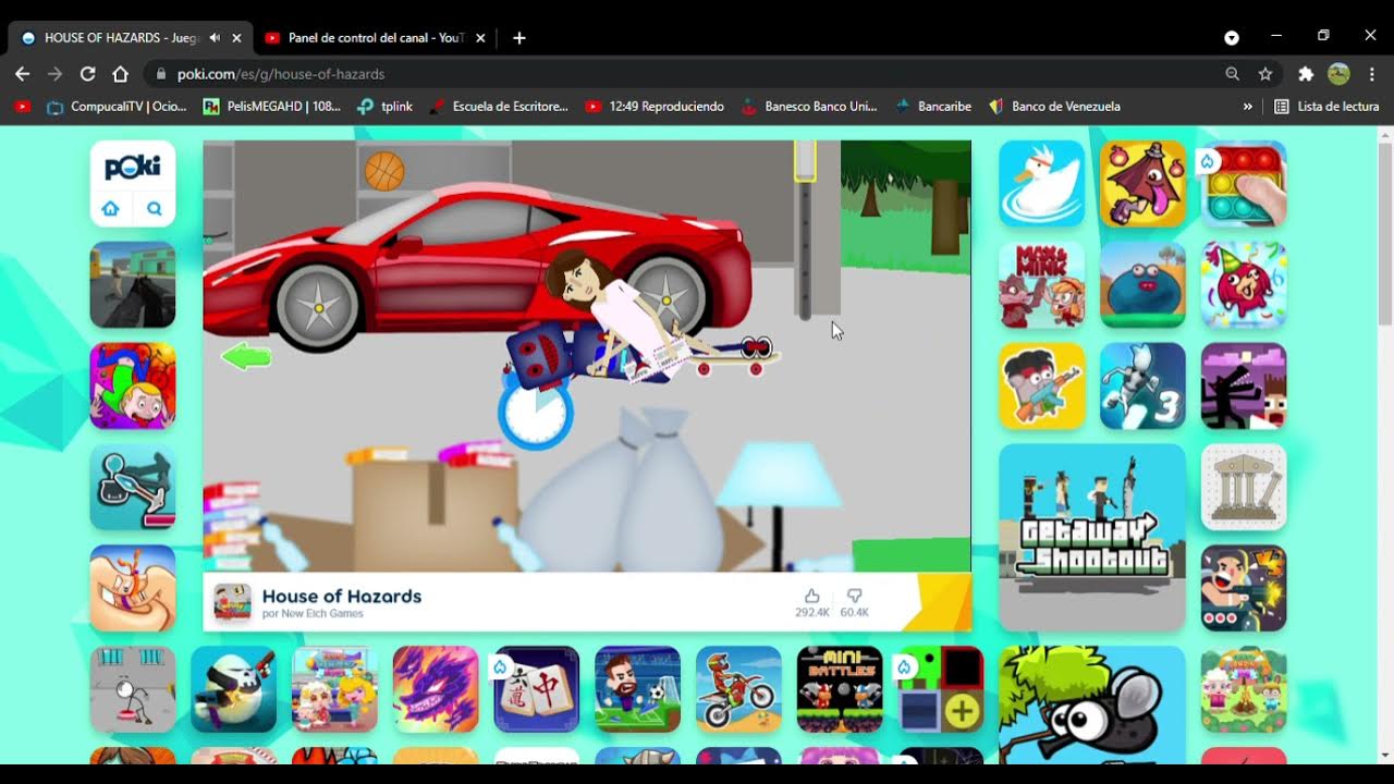 HOUSE OF HAZARDS Juega House of Hazards en Poki Google Chrome 2021 10 18 14 39 49 YouTube