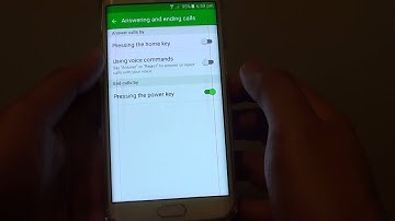 Samsung Galaxy S6 Edge: How to Set Power Key to Ends Call