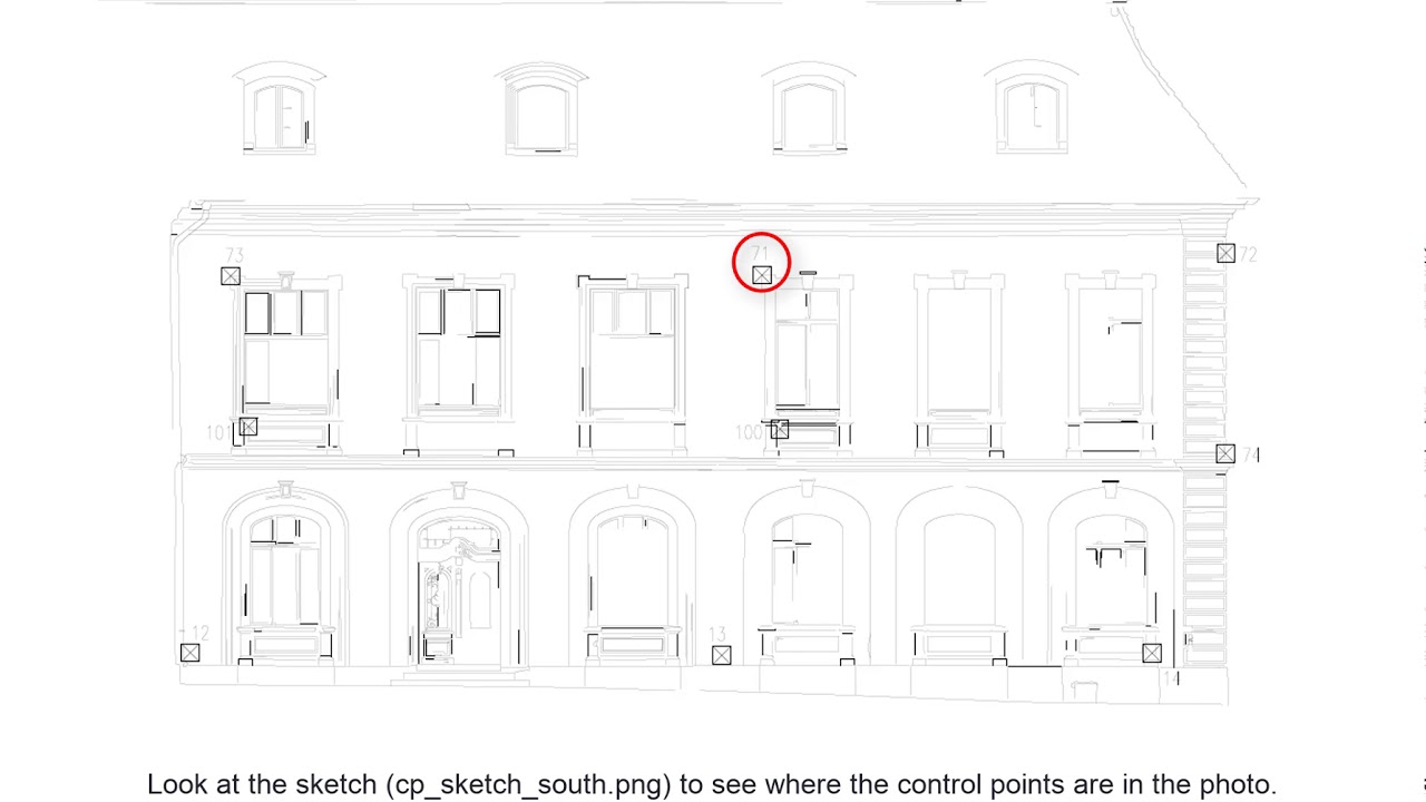 FARO As-Built for AutoCAD 2018 - Image Rectification by Control Points - English