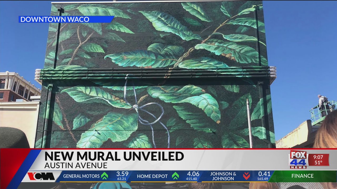 New Mural Unveiled in Waco
