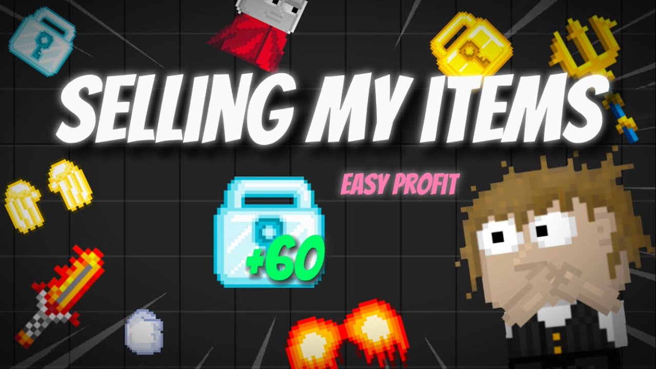 SELLING EVERYTHING IN 2023 (easy profit) | Growtopia