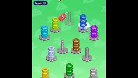 Nut Sort Puzzle Level 561 - 570 Walkthrough