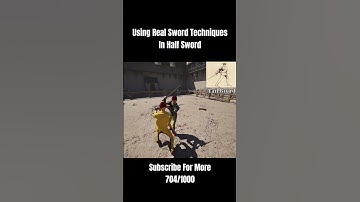 Using Real Sword Techniques: Tail Guard | Half Sword Playtest