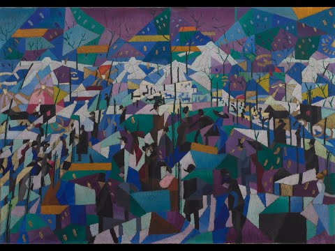 Key Art Work of the Estorick Collection Gino Severini  39The Boulevard39 191011