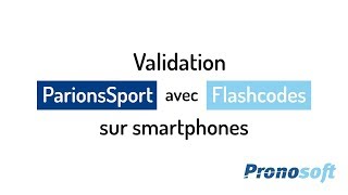 Comment valider des jeux ParionsSport avec des Flashcodes ? screenshot 5