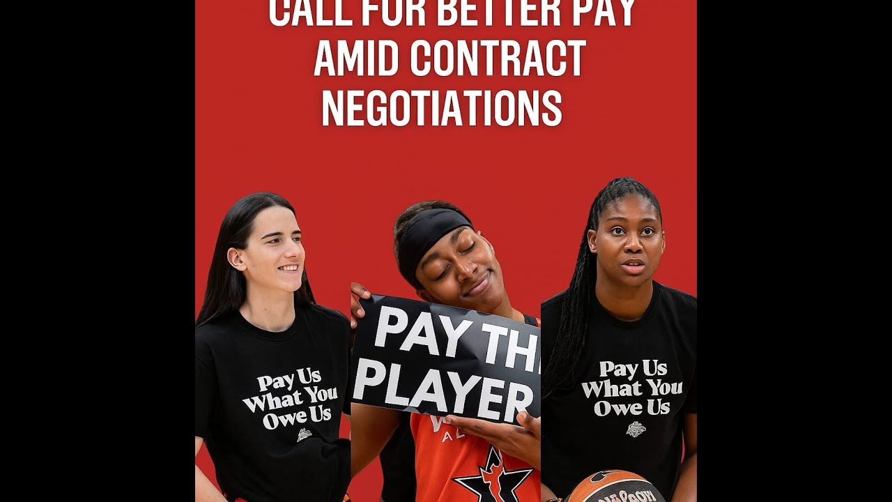 Caitlin Clark, WNBA Stars Call for Better Pay Amid Contract Negotiations