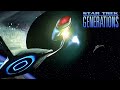 Star trek generations battle  enterprised vs klingon birdofprey 4k