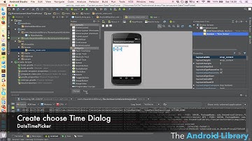 TheAndroidLibrary - Flavienlaurent - DateTimePicker tutorial