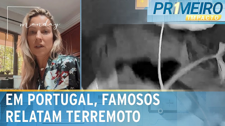 Terremoto de magnitude 5,3 atinge Portugal | Primeiro Impacto (26/08/24)