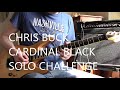 Cardinal Black Chris Buck Solo Challenge #CardinalBlackSoloChallenge