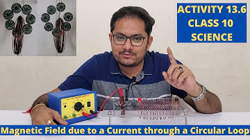 ACTIVITY 12.6 ll CLASS 10 ll SCIENCE ll Magnetic Field Produced by Current Carrying Coil