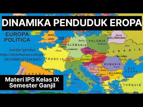 Dinamika Penduduk Eropa Materi Ips Kelas Ix Aunda Family Youtube