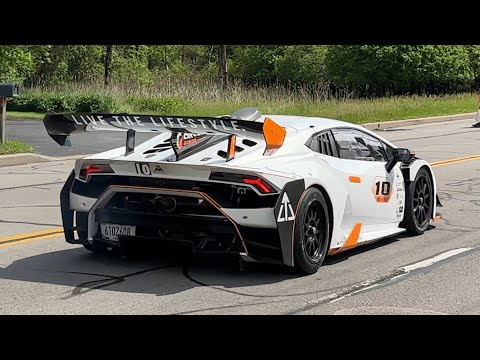 Cars Accelerating & Doing Burnouts Leaving Cars & Coffee! | Titan Motorworks Cars & Coffee 2024