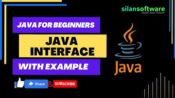 Java Interface Tutorial || Silan Software || Pythontpoint.org