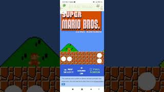 how to play super Mario at mobile screenshot 1