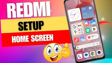 best home screen setup for miui 14 | home screen setup in redmi/Xiaomi | customised apps icon