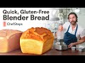 Le pain dans votre mixeur vous poustouflera  pain au mlangeur rapide sans gluten  tapes du chef