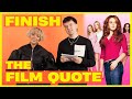 Asa Butterfield & Cora Kirk take on the Finish The Film Quote: Christmas Special CHALLENGE | Capital