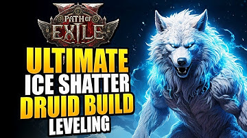Path of Exile 2 Wolf Druid Leveling Build - Ice Wolf Druid Is BROKEN For Leveling