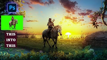 THIS INTO THIS - Fantasy Photo Manipulation | photoshop Manipulation | Speed Art Tutorial